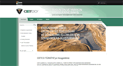 Desktop Screenshot of cetco.com.tr